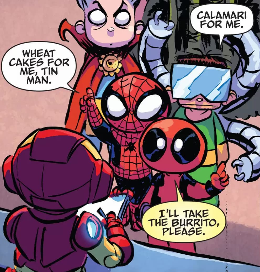 GIANT-SIZE LITTLE MARVEL: AVX (2015) #1 artwork by Skottie Young