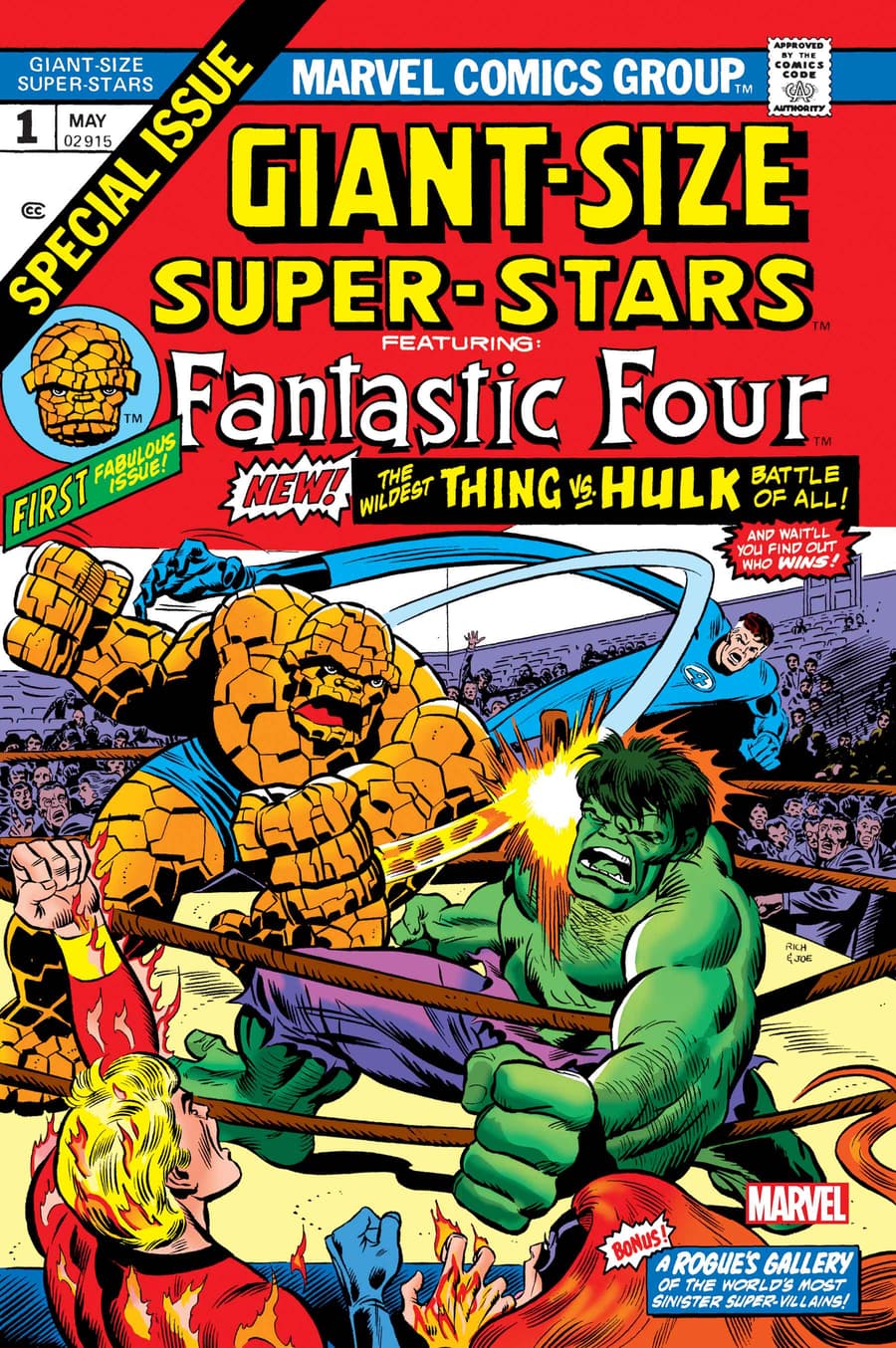 GIANT-SIZE SUPER-STARS #1 FACSIMILE EDITION cover by Rich Buckler