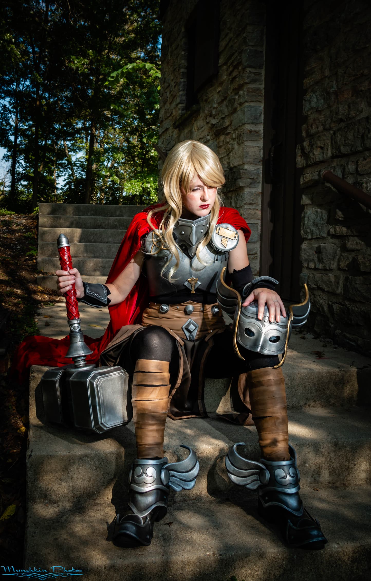 Annye Driscoll AKA Gleume Cosplay as Thor