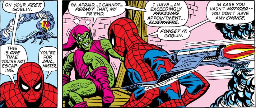 Green Goblin dies