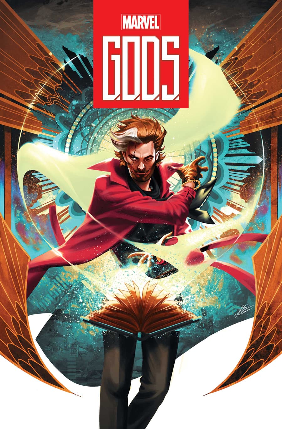 G.O.D.S. #1 cover by Mateus Manhanini