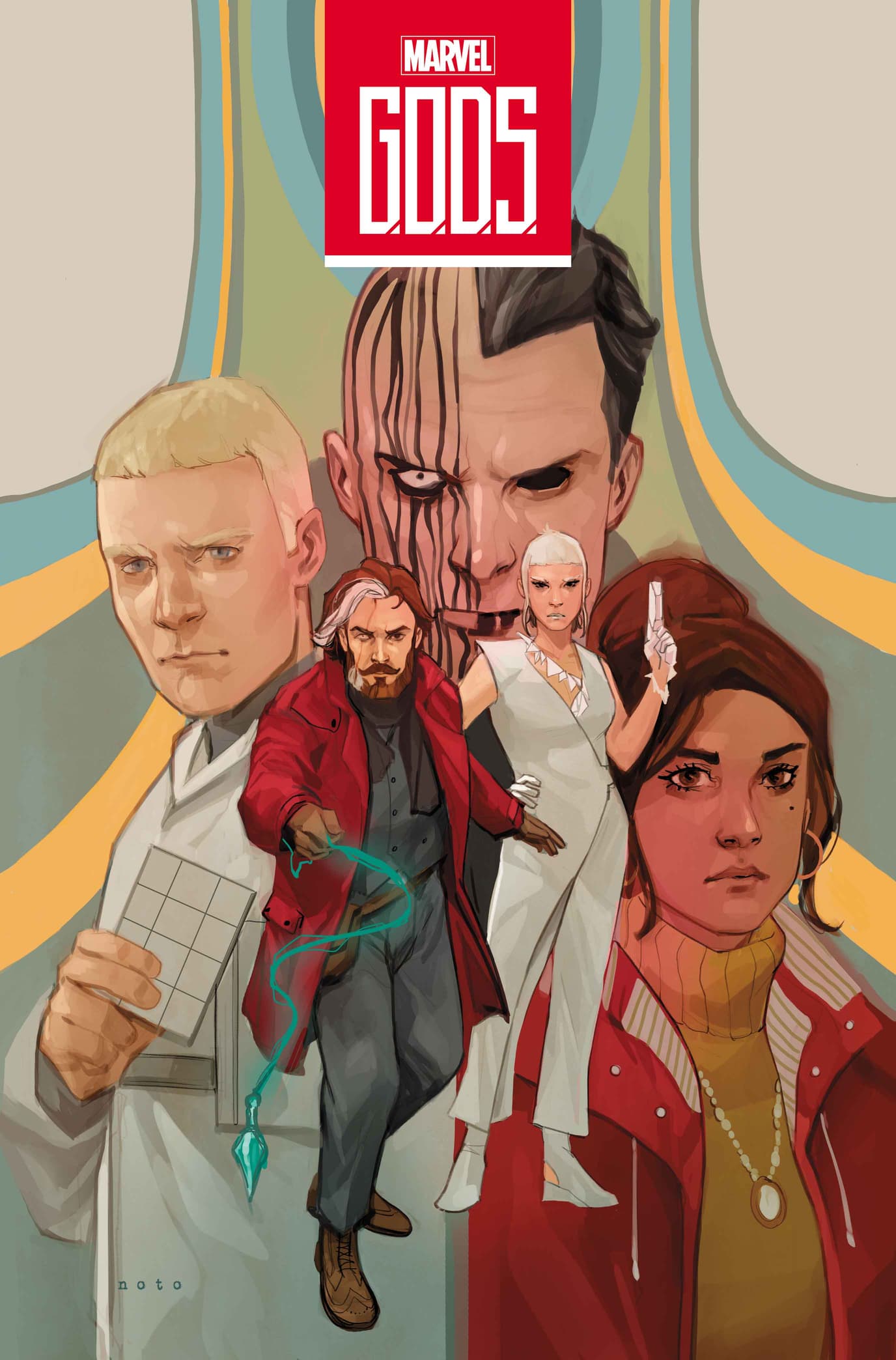 G.O.D.S. #3 variant cover by Phil Noto