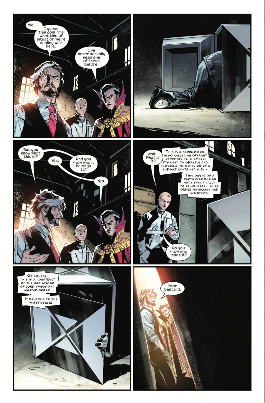 G.O.D.S. (2023) #2 page by Jonathan Hickman and Valerio Schiti