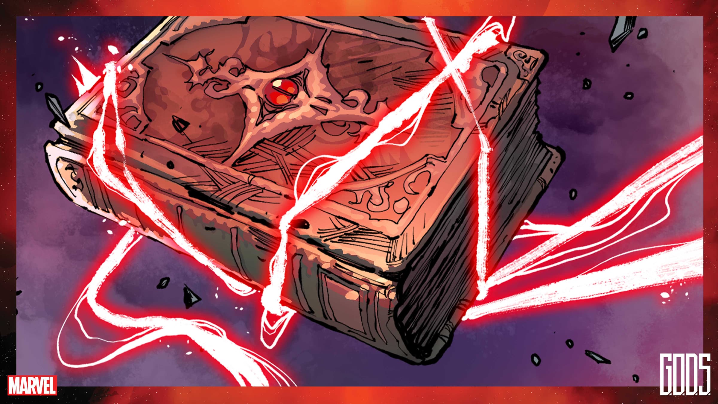 G.O.D.S. #1 artwork by Valerio Schiti