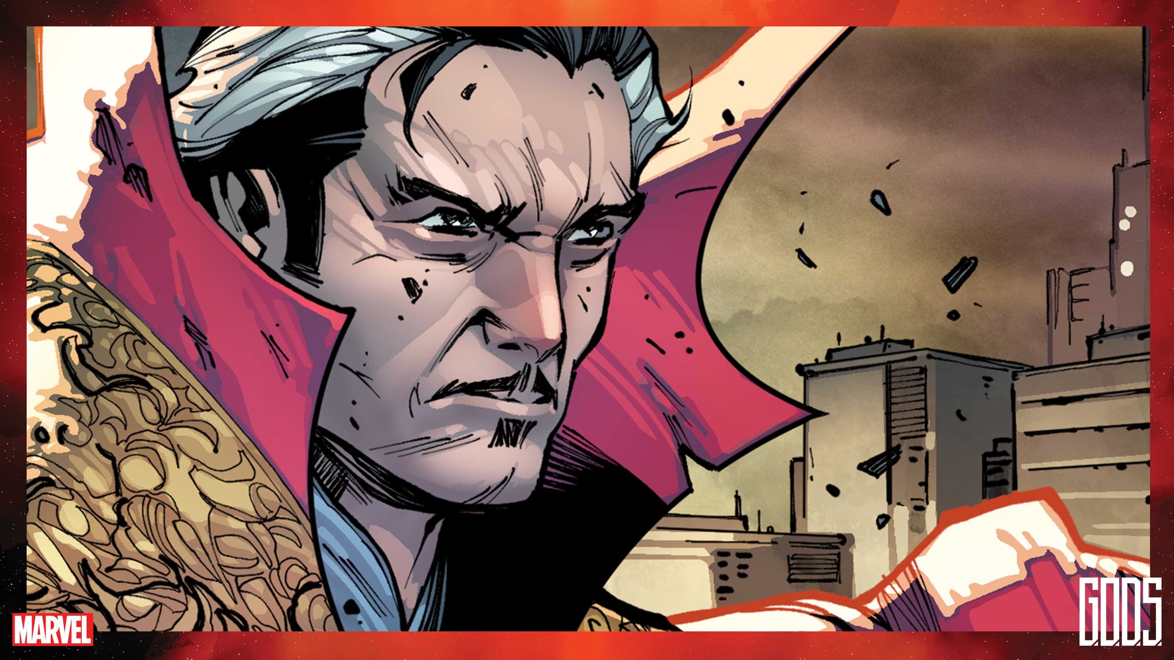 G.O.D.S. #1 artwork by Valerio Schiti