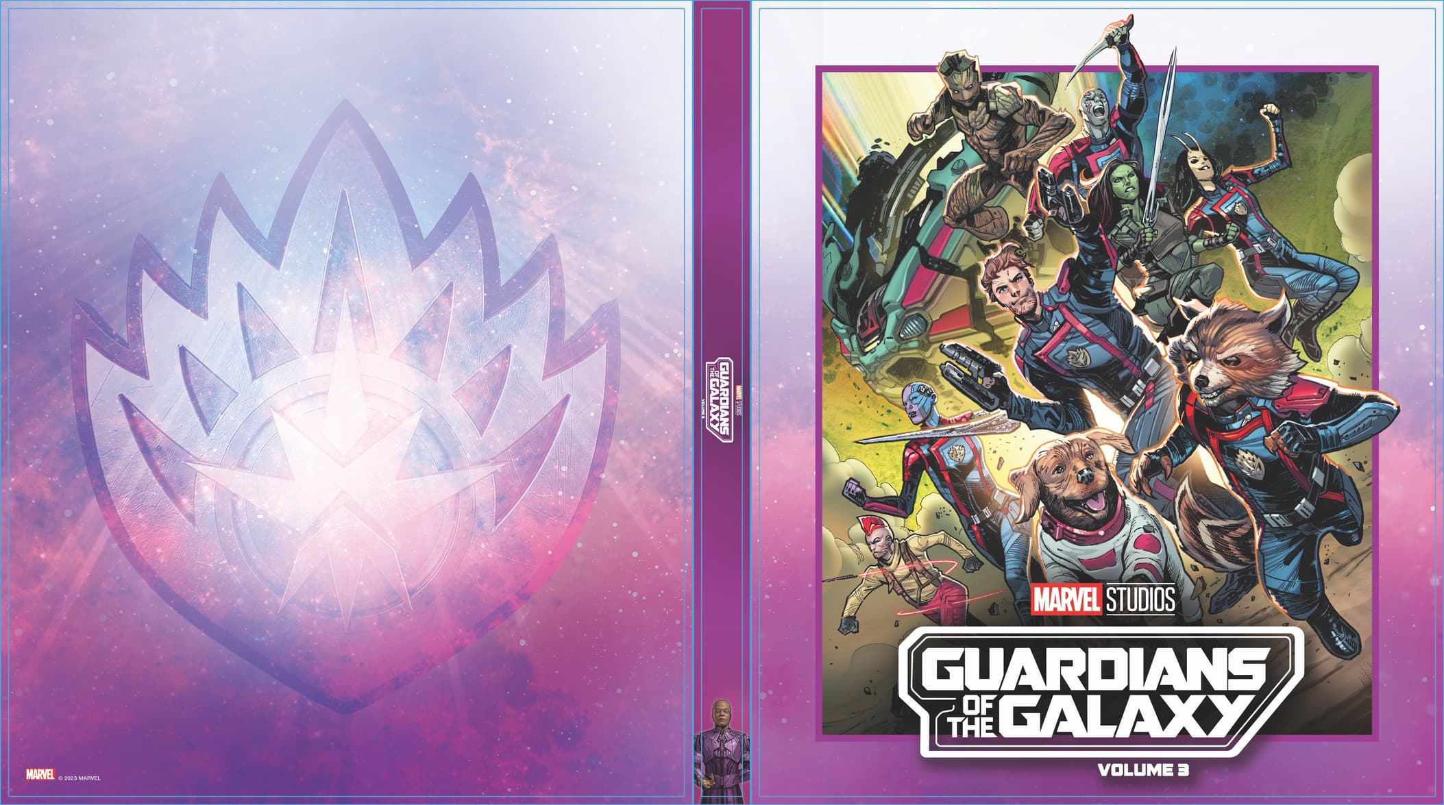 Guardians of the Galaxy Vol. 3 Printable Blu-Ray Cover