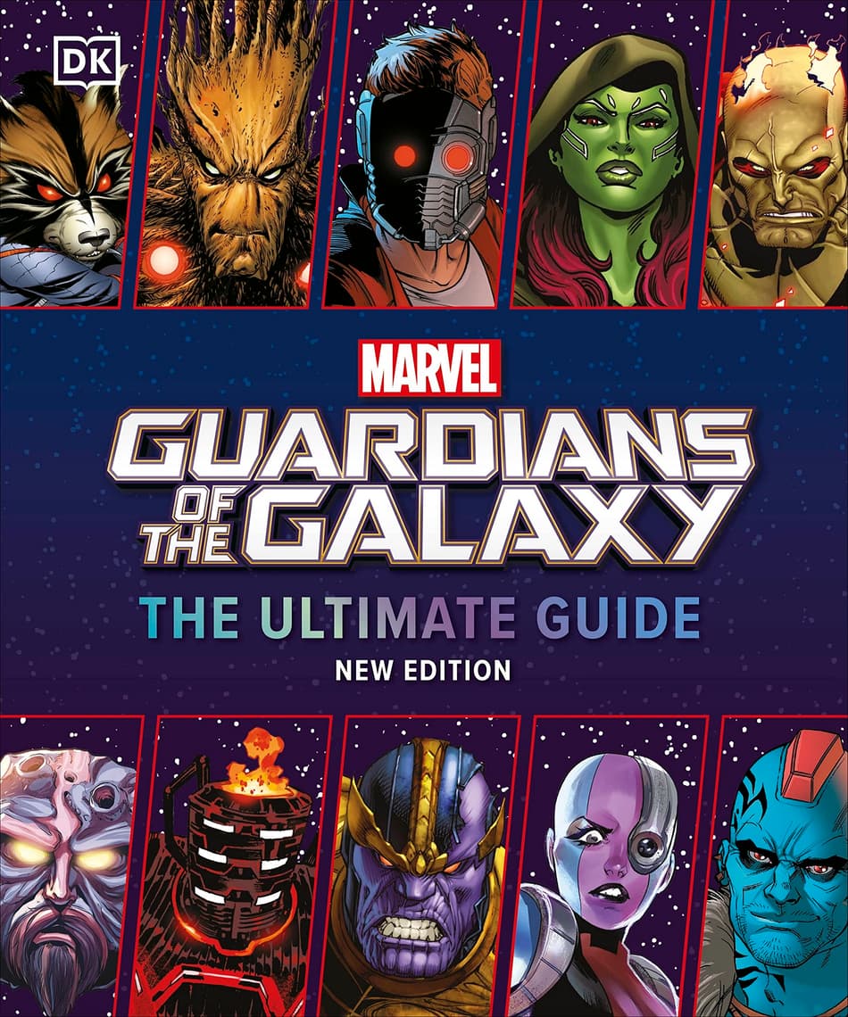 Cover to GUARDIANS OF THE GALAXY: THE ULTIMATE GUIDE NEW EDITION