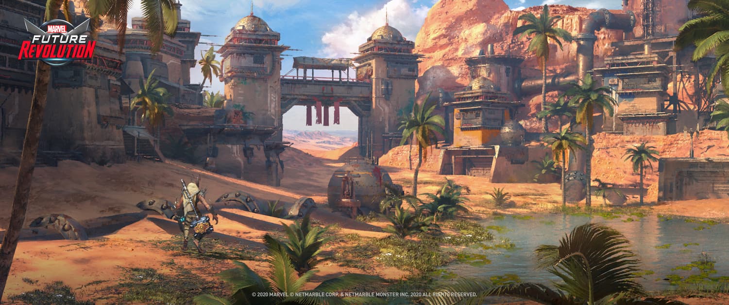 Great Desert of Sakaar, MARVEL Future Revolution concept art