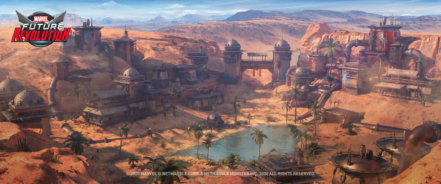 Great Desert of Sakaar, MARVEL Future Revolution concept art