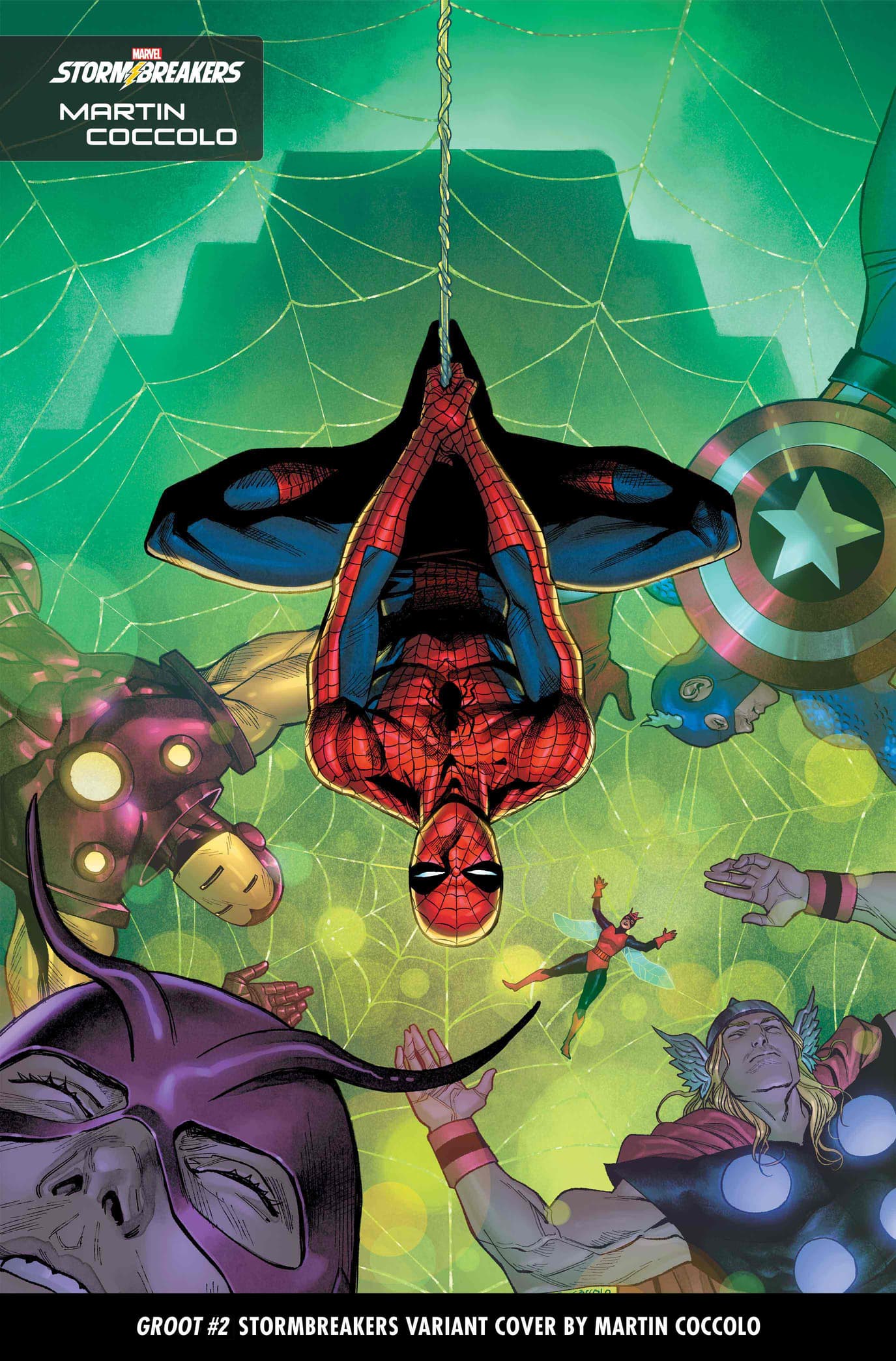 GROOT #2 STORMBREAKERS VARIANT COVER BY MARTIN COCCOLO