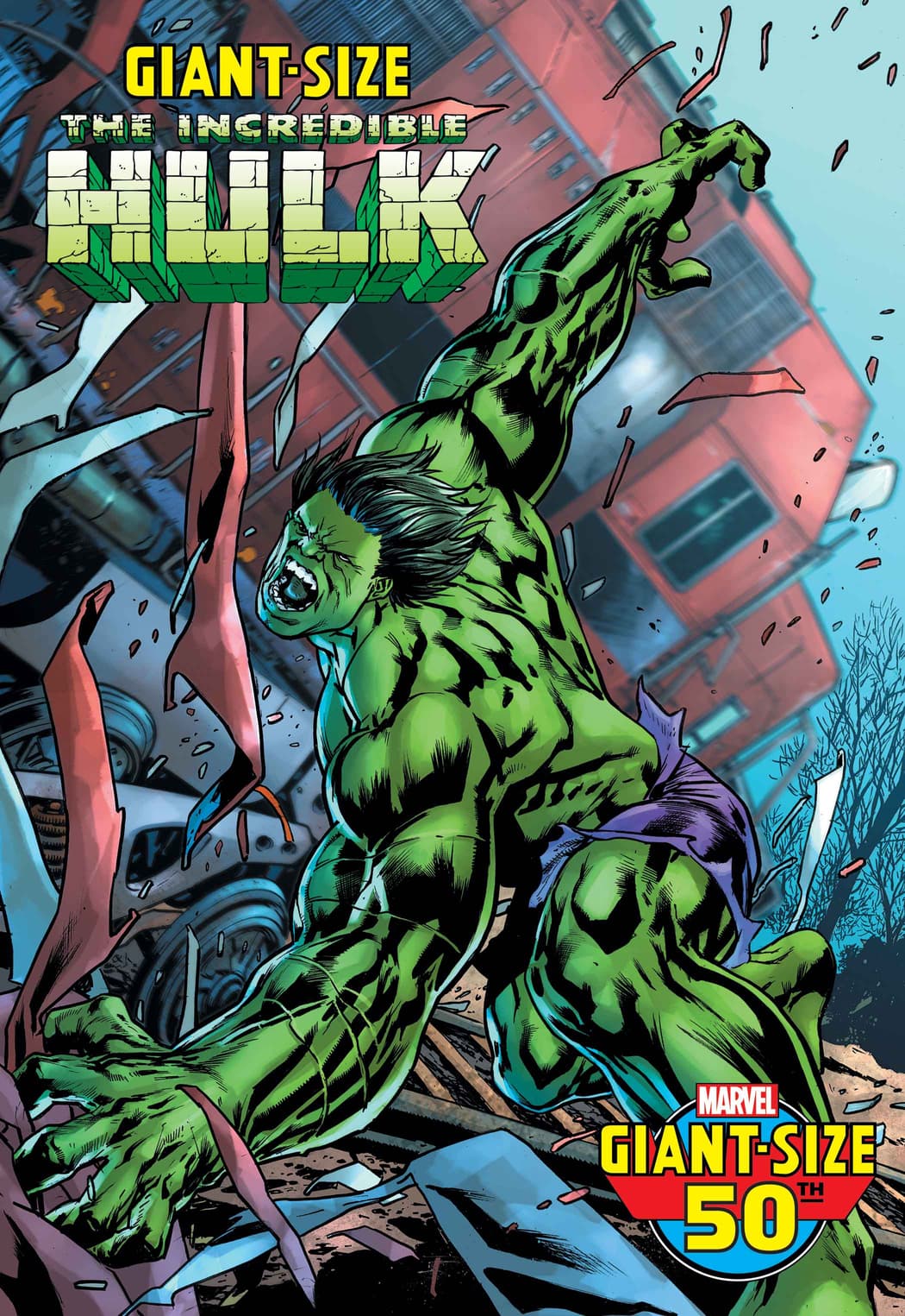 GIANT-SIZE HULK #1 cover by Bryan Hitch