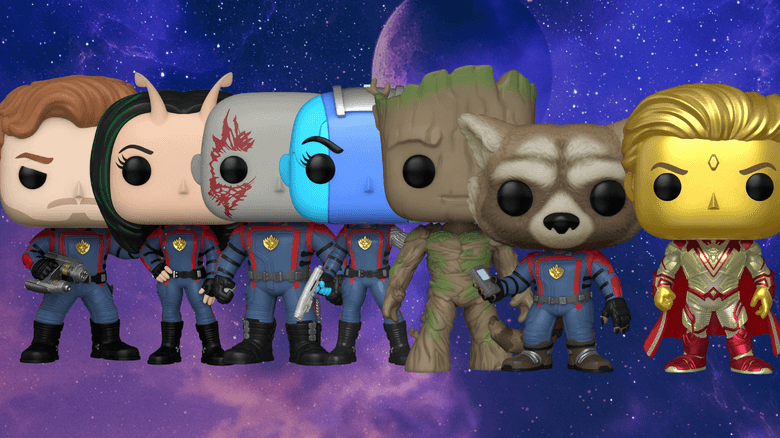 Funko Pop! Guardians of the Galaxy Vol. 3 - Star Lord, Rocket, Groot