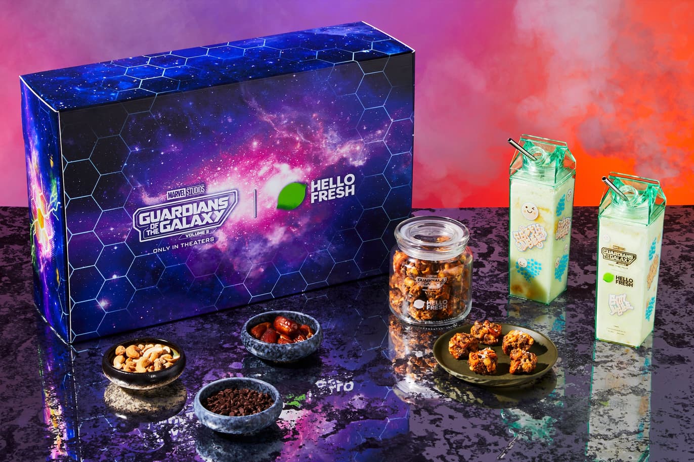 HelloFresh Blasts Off With A Limited-Edition Guardians of the