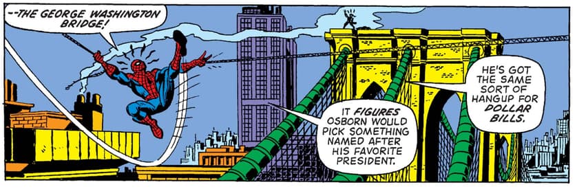 George Washington Bridge Spider-Man
