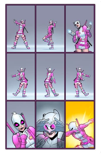 GWENPOOL STRIKES BACK #1 interiors