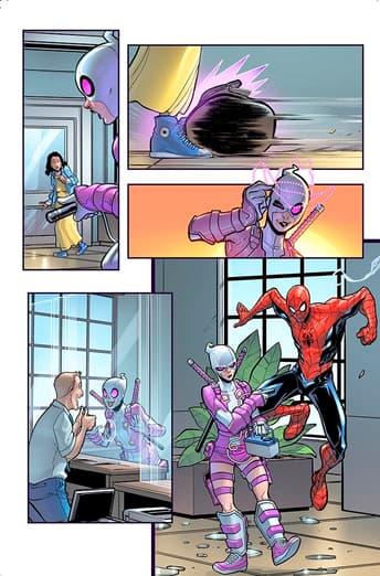 GWENPOOL STRIKES BACK #1 interiors