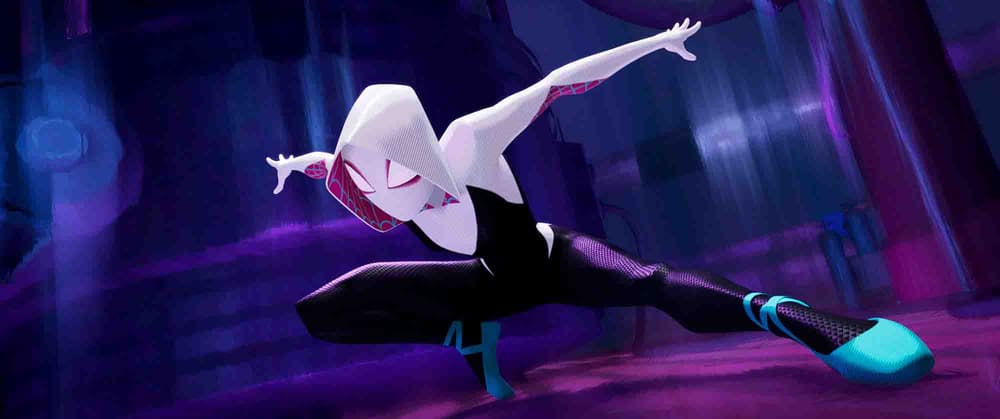 Gwen ballet shoes Into the Spider-Verse