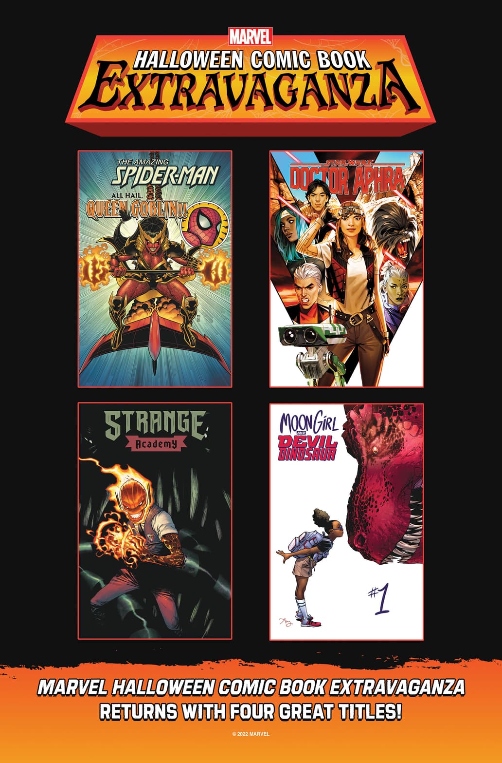 Marvel Halloween Comic Extravaganza Titles 2022