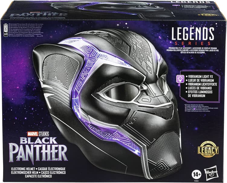 marvel legends black panther helmet