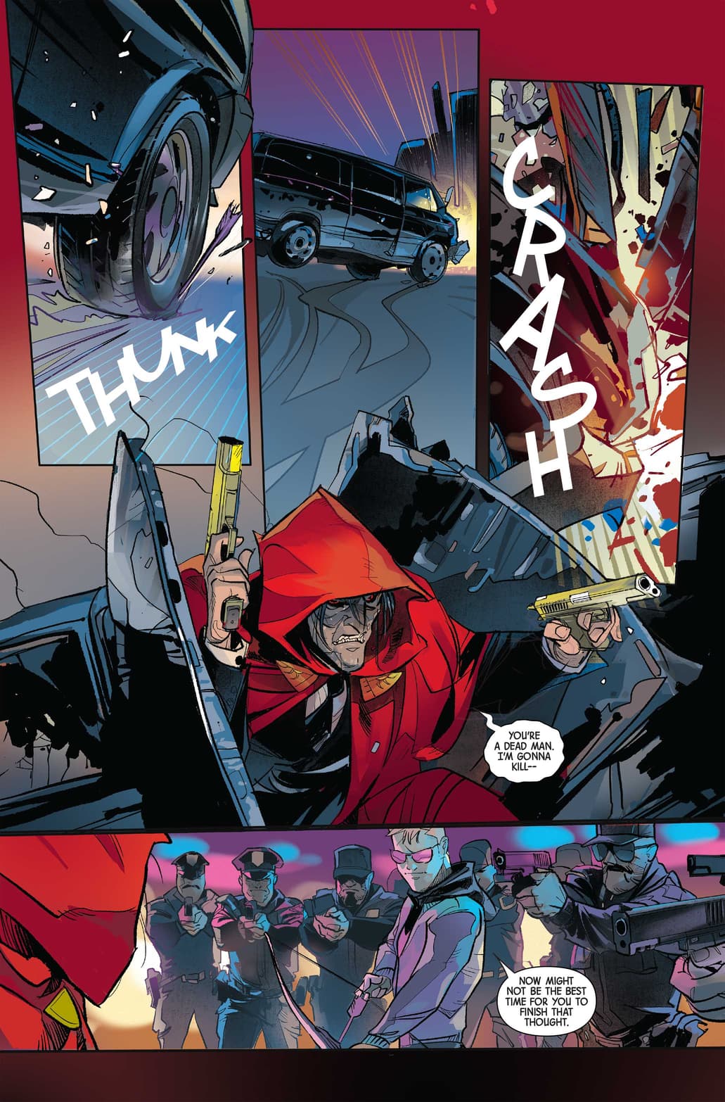 HAWKEYE: FREEFALL #1 Preview Pages