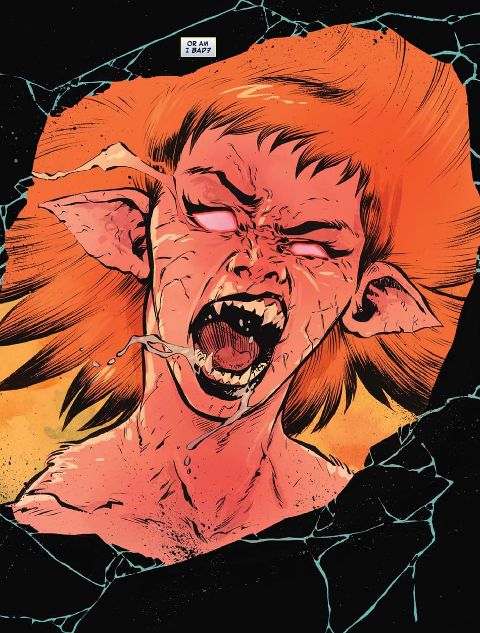 Hellcat may embrace the darkness in HELLCAT (2023) #1.