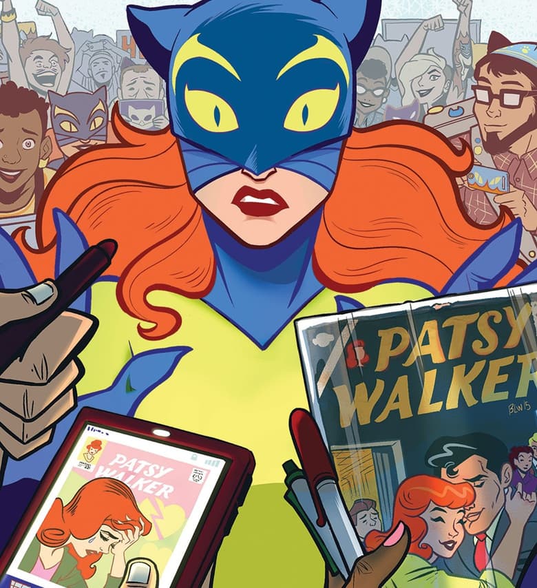 PATSY WALKER, A.K.A. HELLCAT! #1 cover by Brittney L. Williams