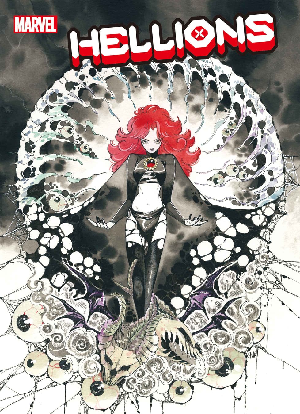 HELLIONS #18 variant cover by Peach Momoko