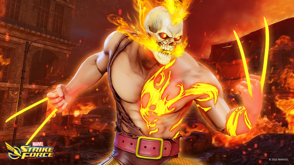 Hellverine MARVEL Strike Force The Accursed