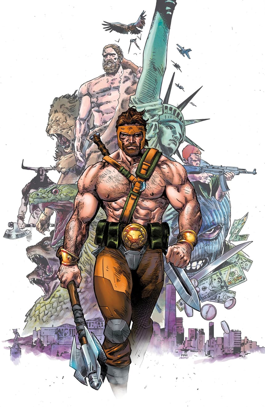 Cover to HERCULES (2015) #1.