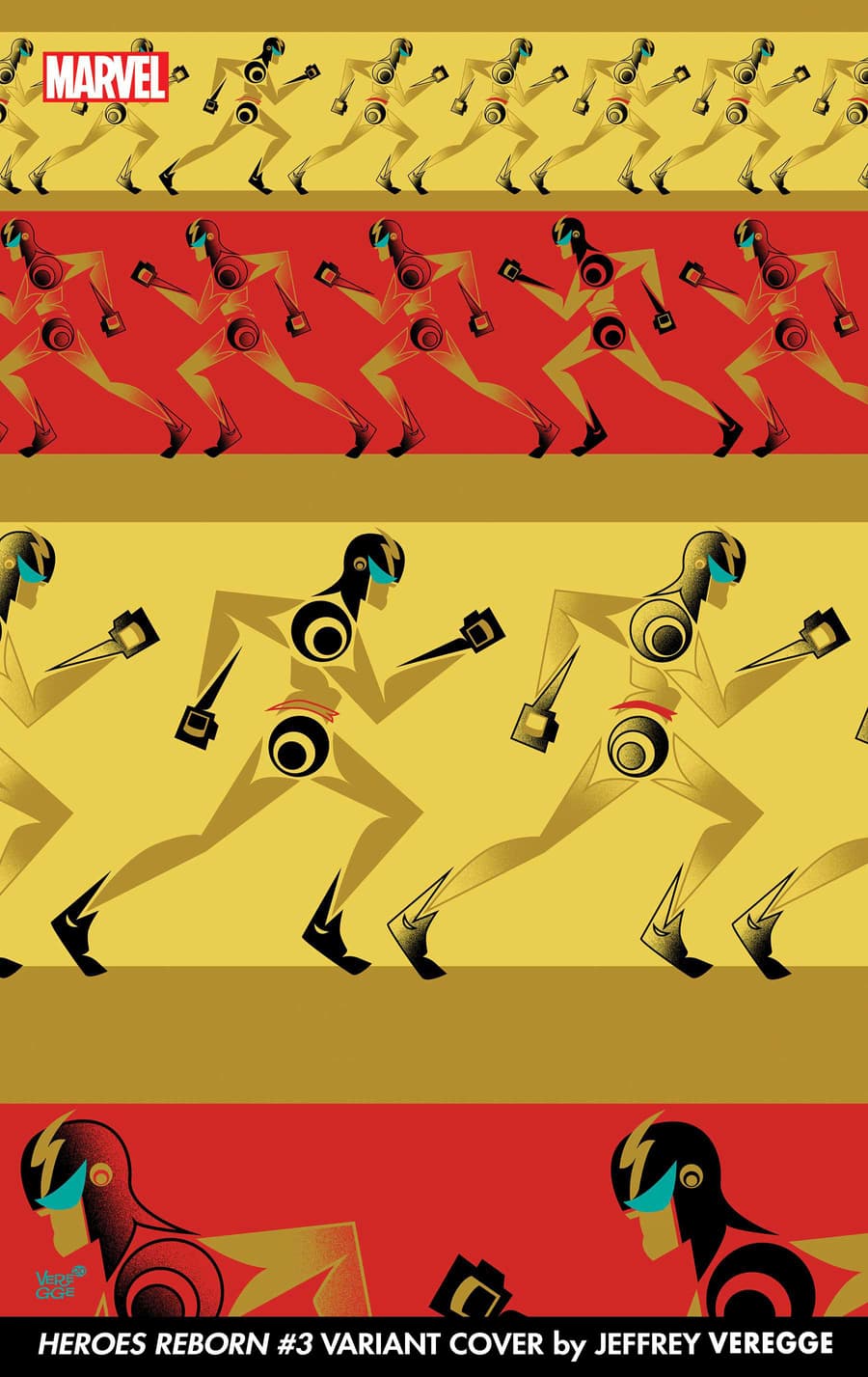 Jeffrey Veregge Heroes Reborn Variants