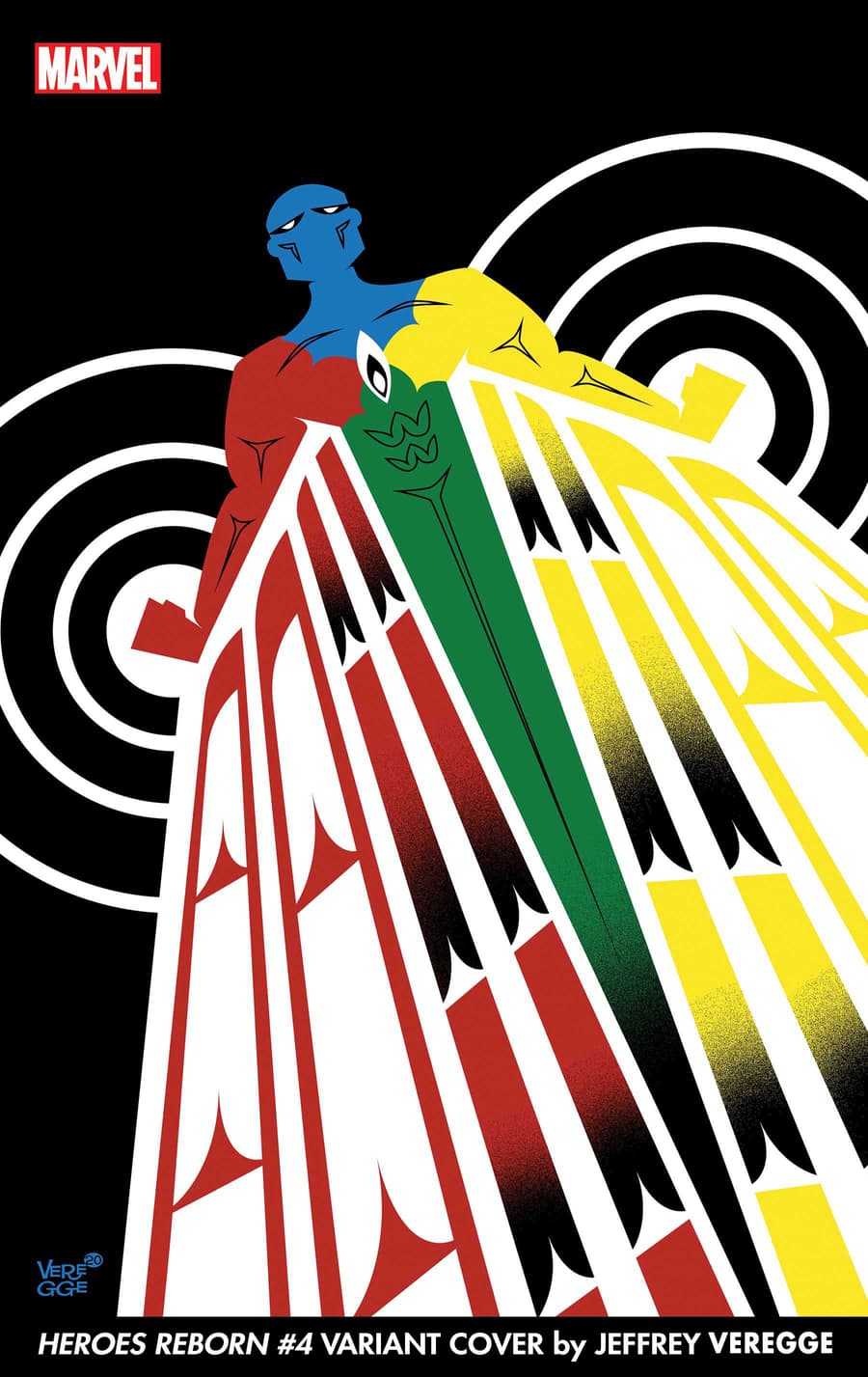 Jeffrey Veregge Heroes Reborn Variants