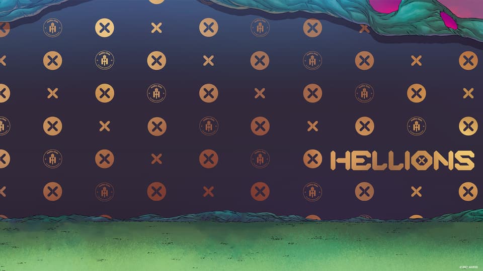 Hellfire Gala video call backgrounds