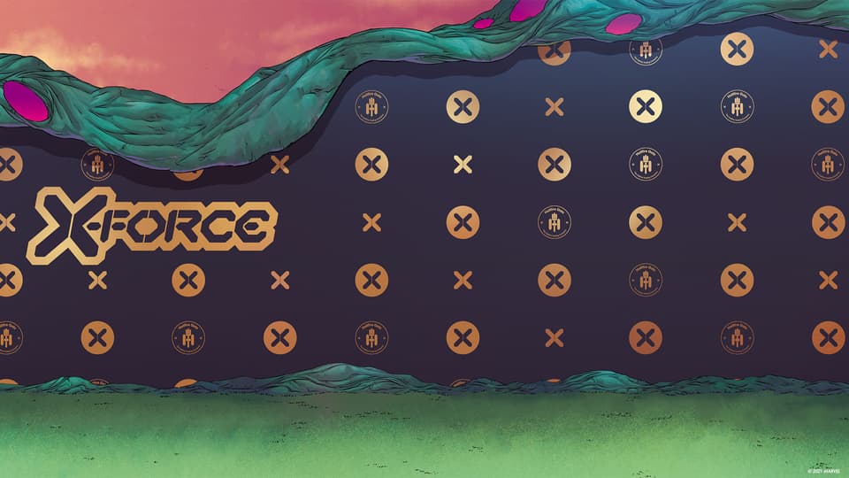 Hellfire Gala video call backgrounds