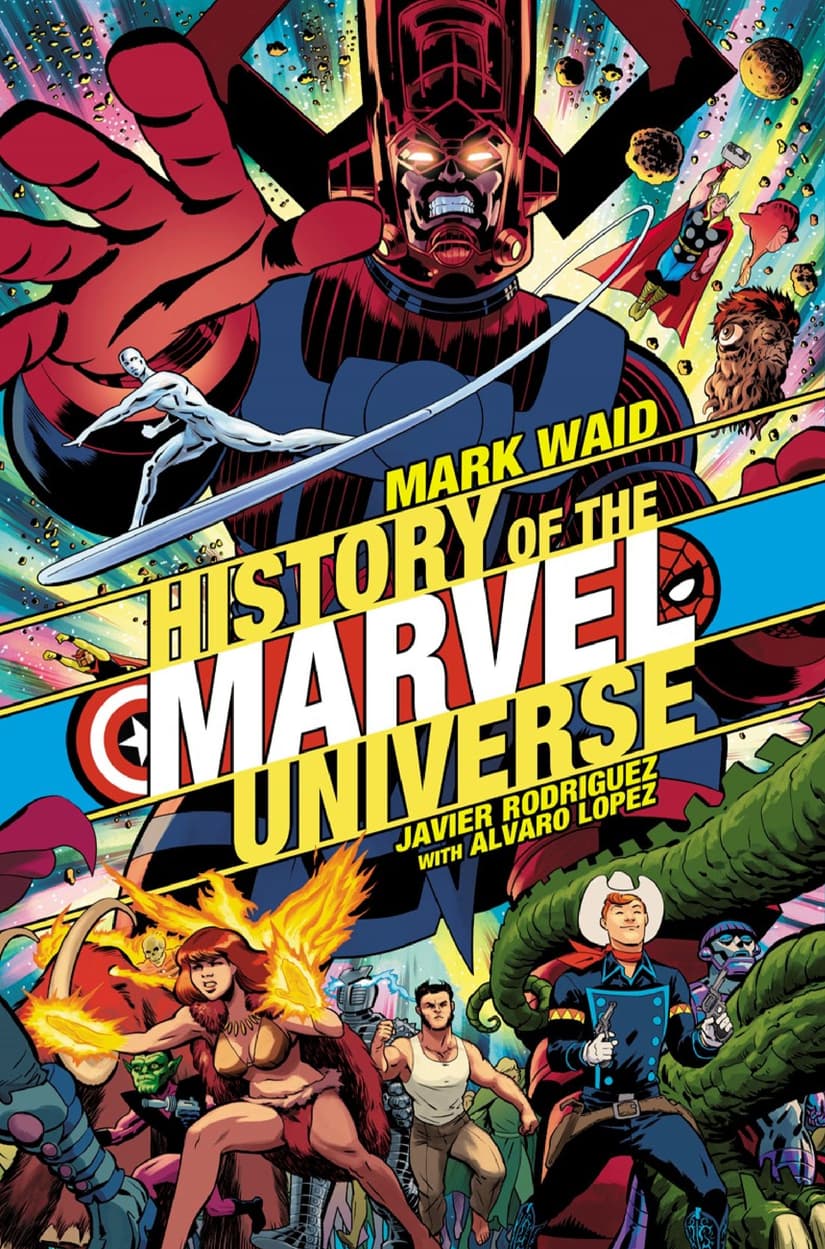 Cover of HIstory of the Marvel Unverse #1