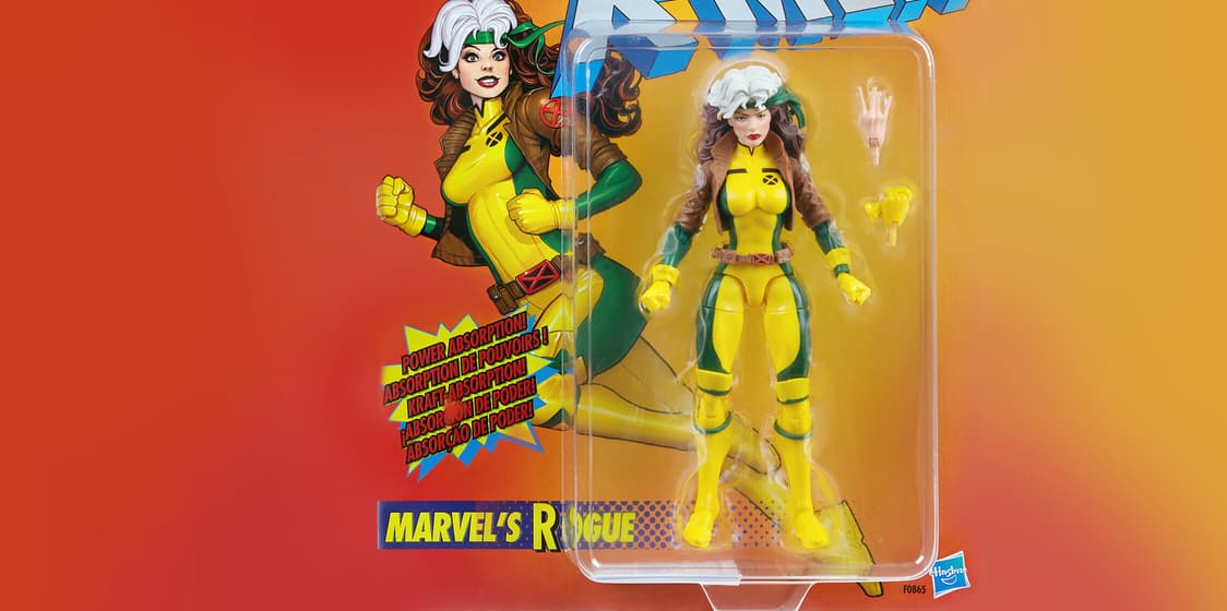 Marvel's Rogue Figure Hasbro Marvel Legends 6" Retro Collection | $19.99