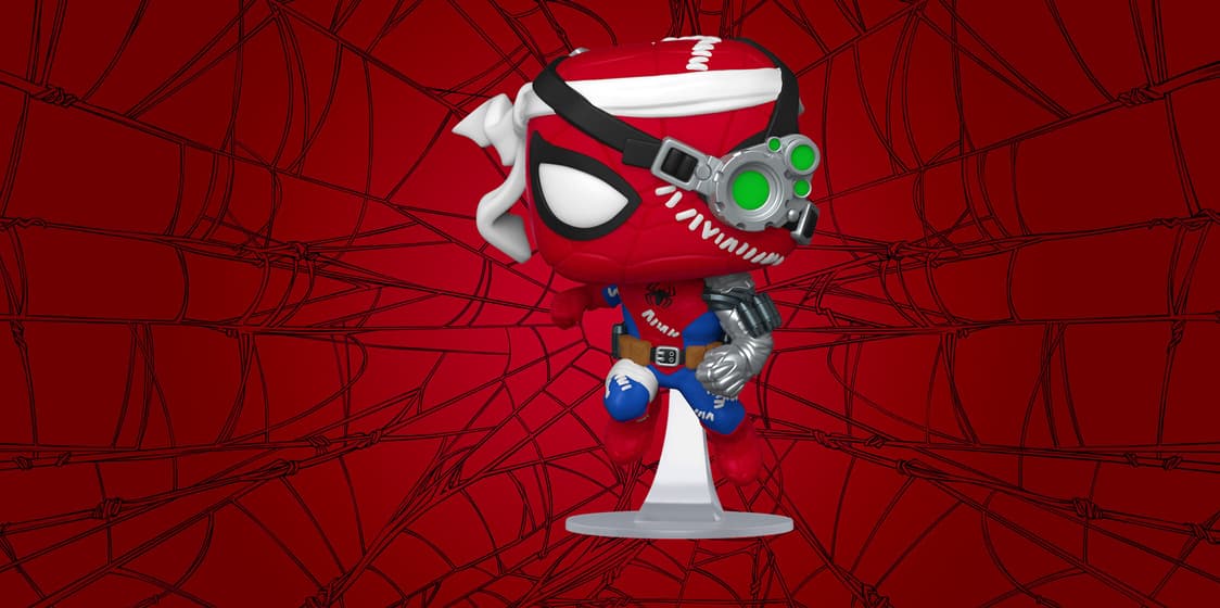 Cyborg Spider-Man Funko POP! Marvel: Retro (Target Exclusive) | $8.99