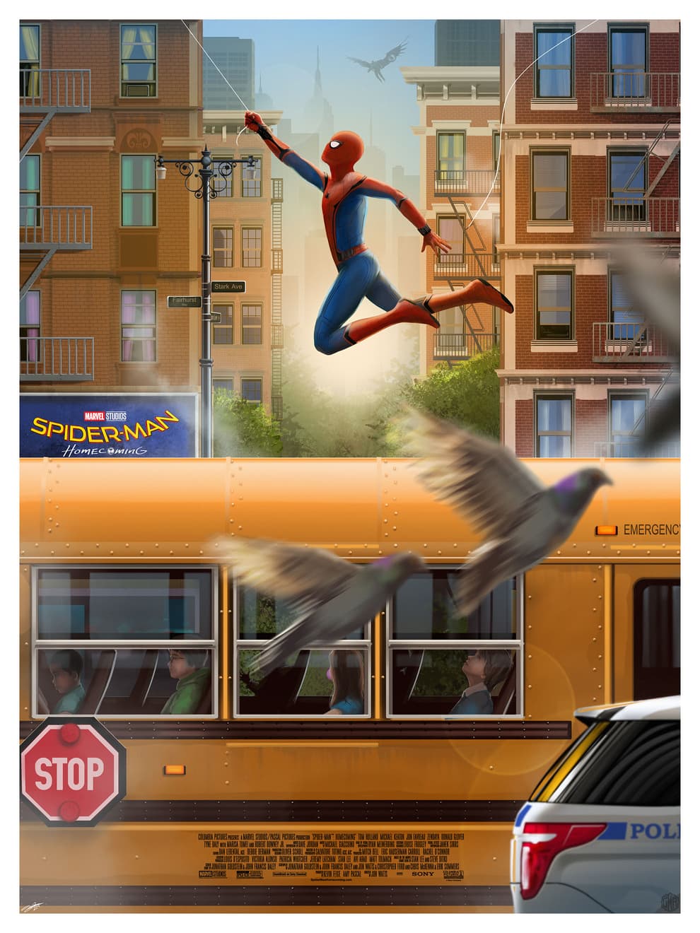 Spider-Man Homecoming by Andy Fairhurst