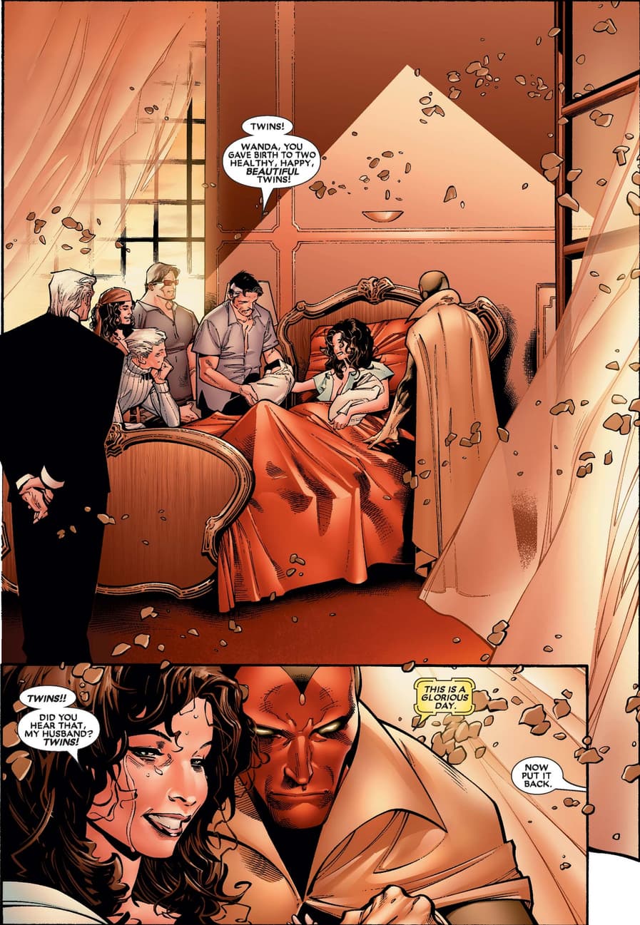 Déjà vu from HOUSE OF M (2005) #1.