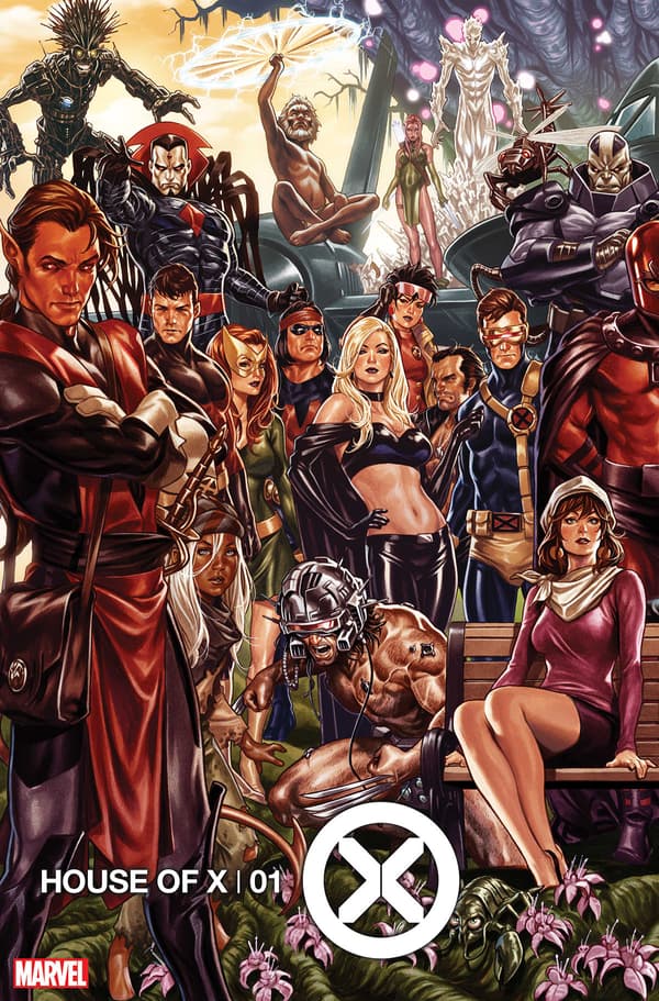 House of X variant by Mark Brooks