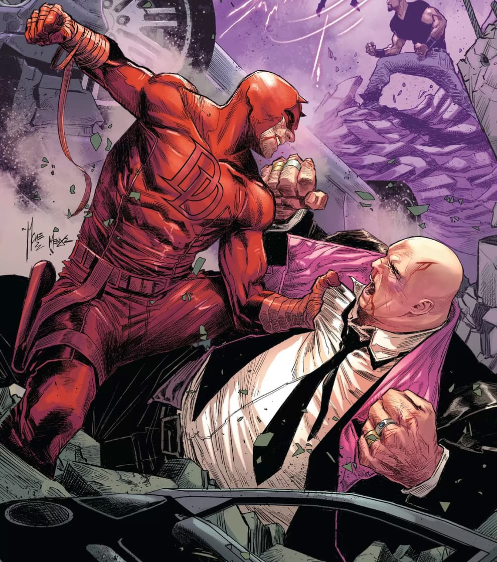DEVIL'S REIGN (2021) #6 cover by Marco Checchetto and Marcio Menyz