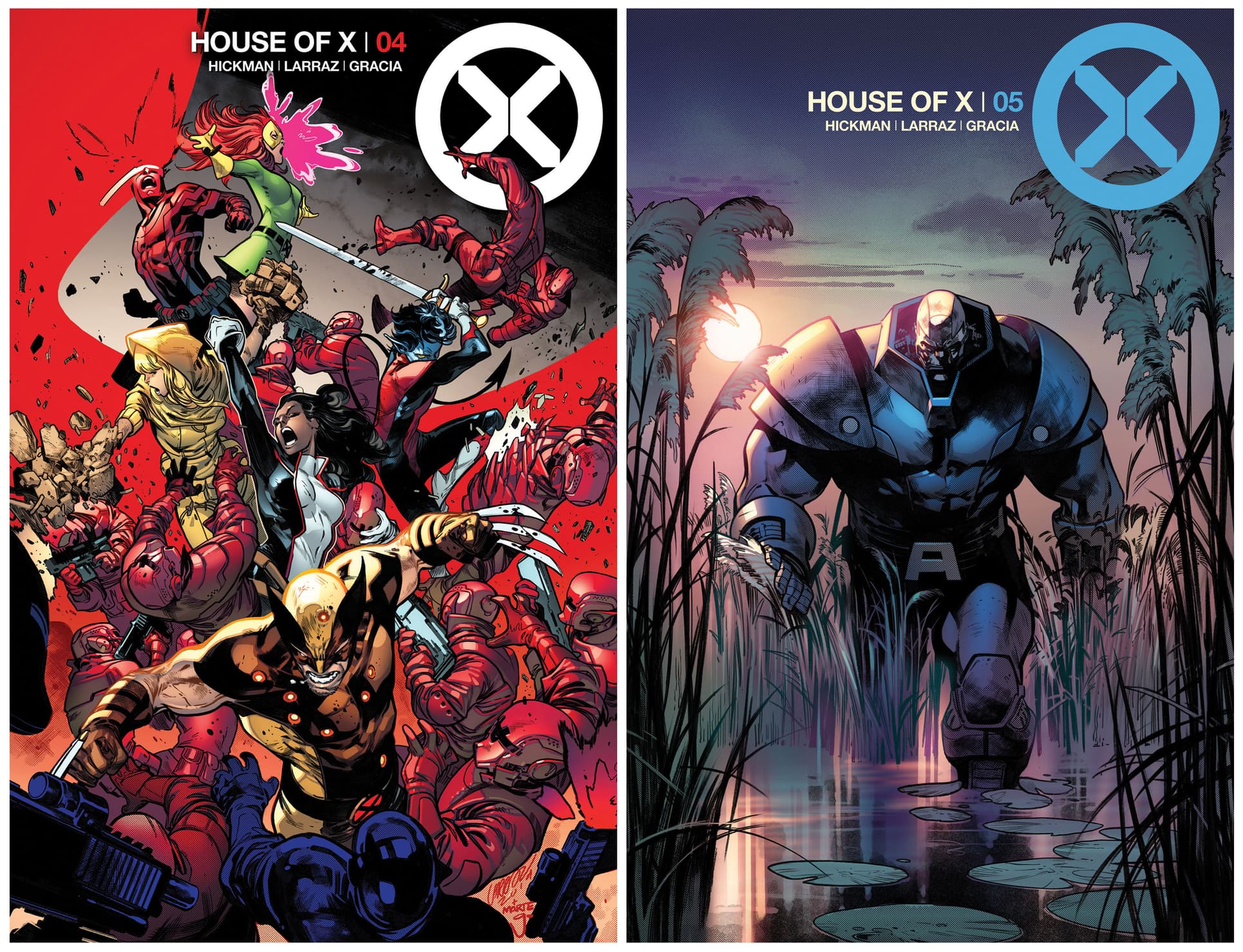 HOUSE OF X #4 AND #5