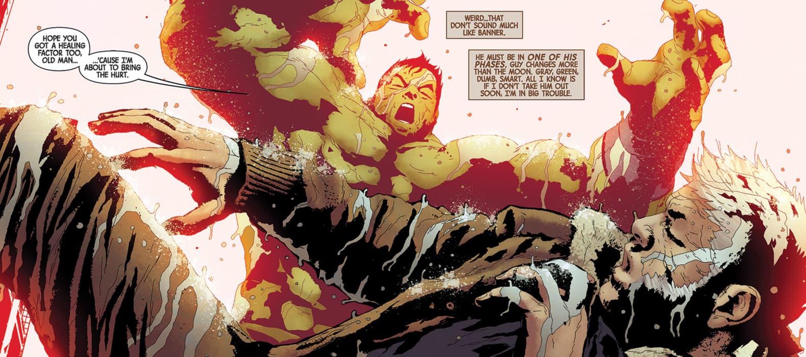 Amadeus Cho vs Old Man Logan