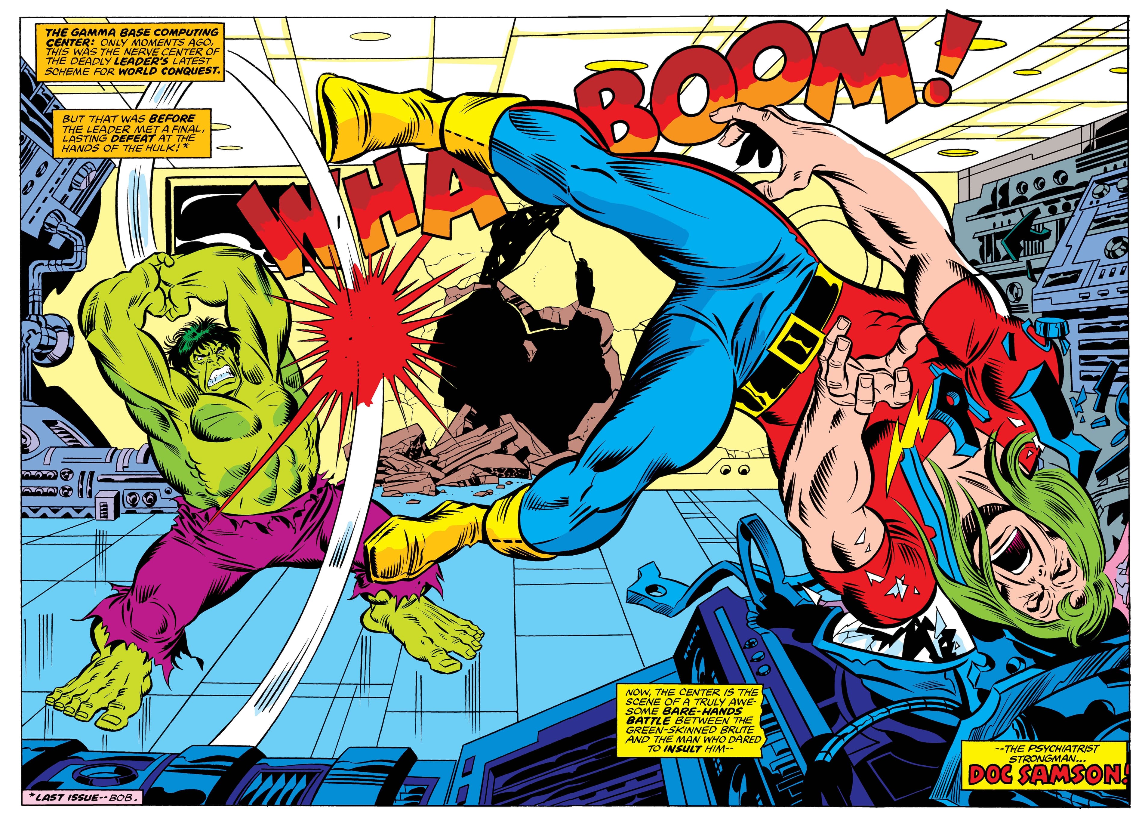 THE INCREDIBLE HULK #226, penciled by Sal Buscema
