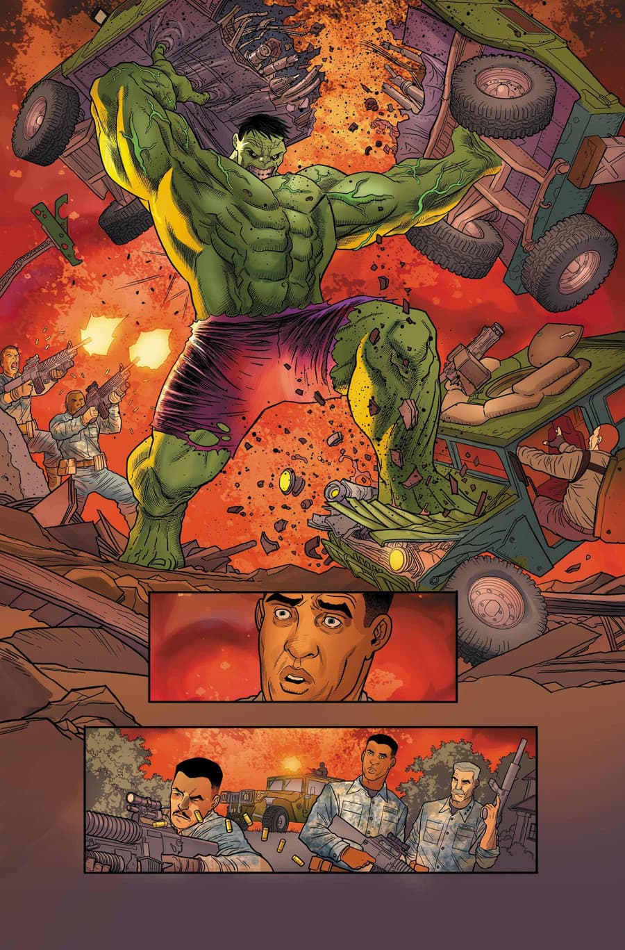 IMMORTAL HULK pencils by Ryan Bodenheim