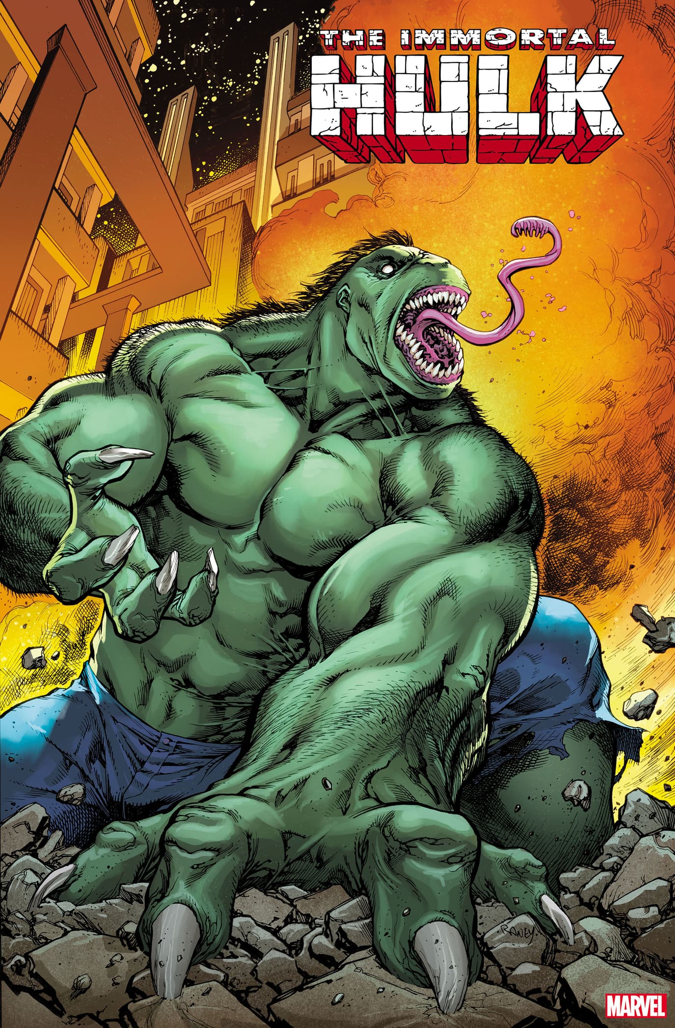 Immortal Hulk 2099 variant cover