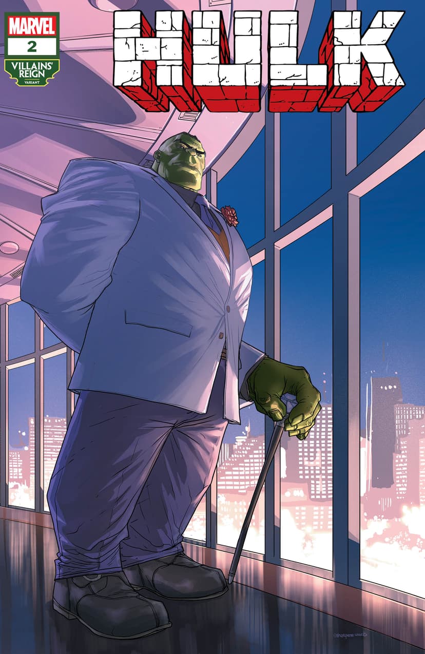 HULK #2 Villains' Reign Variant Cover by Pete Woods