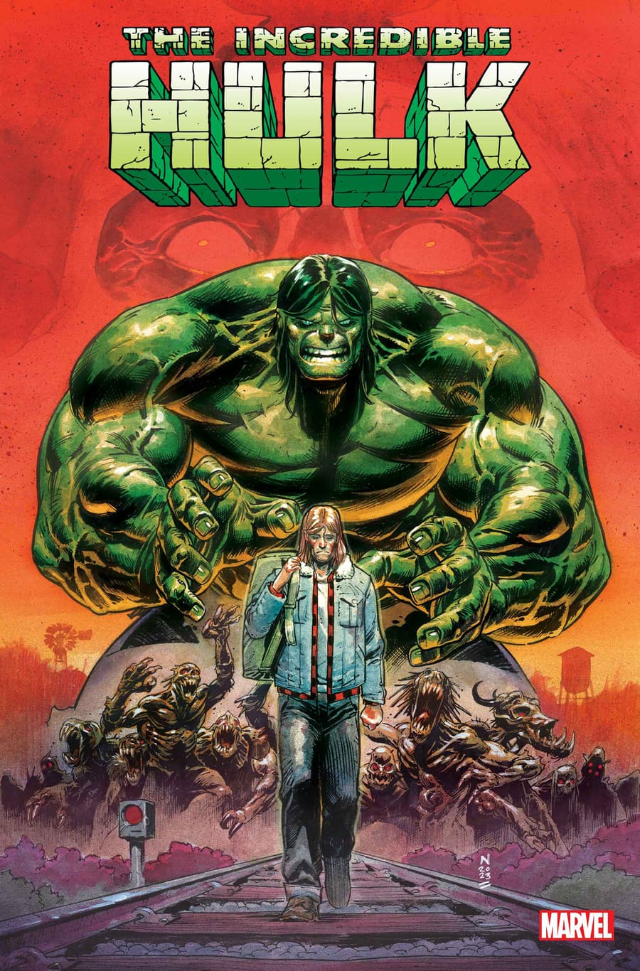 INCREDIBLE HULK #1 cover by Nic Klein