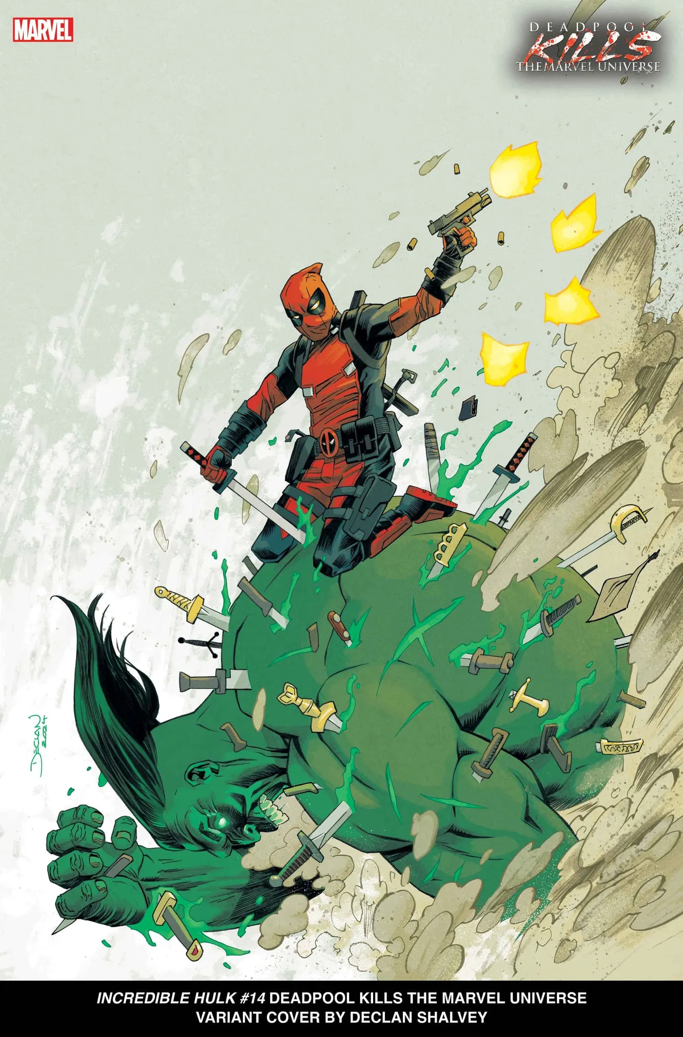 Deadpool Kills the Marvel Universe' Covers Send the Merc with the