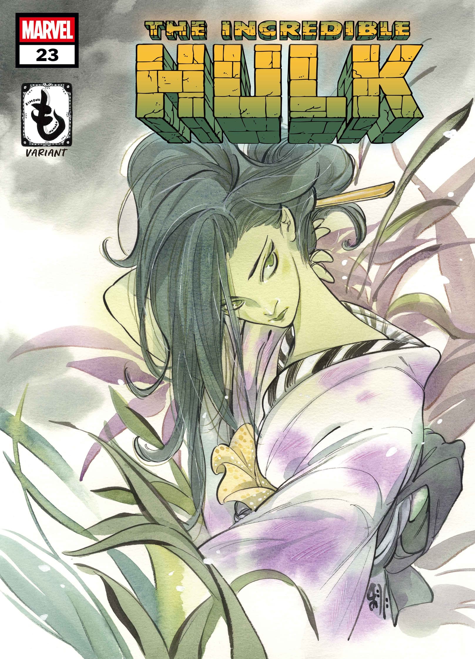 Peach Momoko's Kimono Variant Covers Debut Stunning New