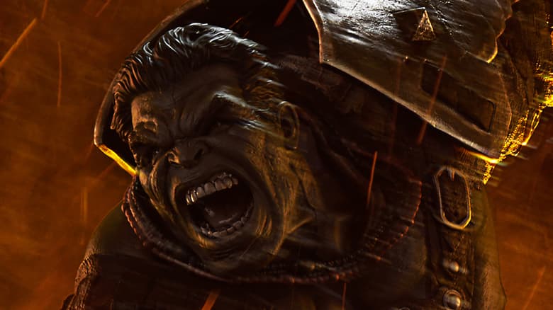 First Look at the Gladiator Hulk Maquette from Sideshow Collectibles